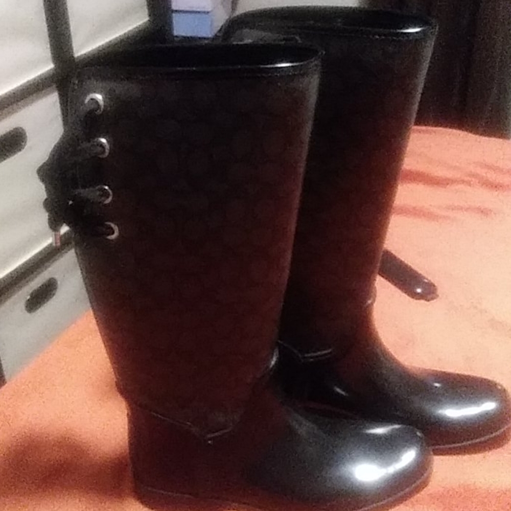 Coach Rainboots